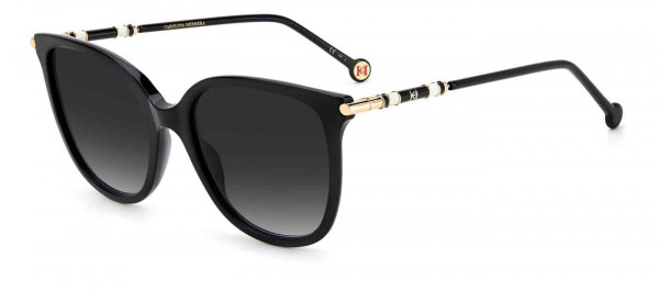 Carolina Herrera CH 0023/S Sunglasses, 0807 BLACK
