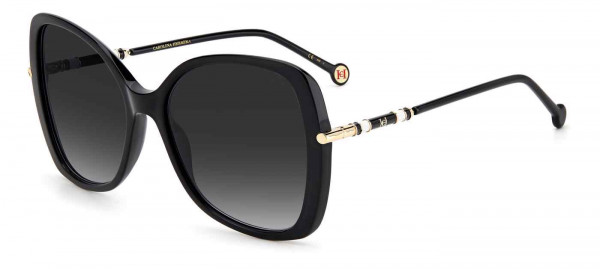 Carolina Herrera CH 0025/S Sunglasses, 0807 BLACK