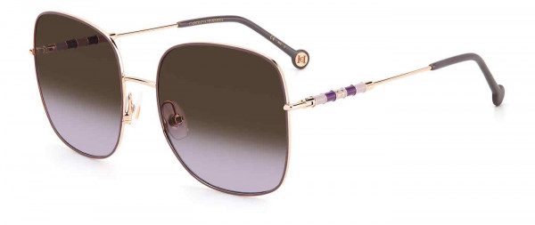 Carolina Herrera CH 0035/S Sunglasses, 0HZJ GOLD LILAC