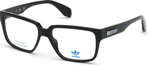 adidas Originals OR5005 Eyeglasses, 001 - Shiny Black / Shiny Black