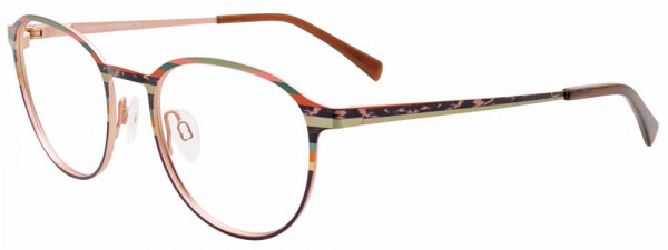 Paradox P5085 Eyeglasses, 010 - St Multicolor & Pink Tortoise