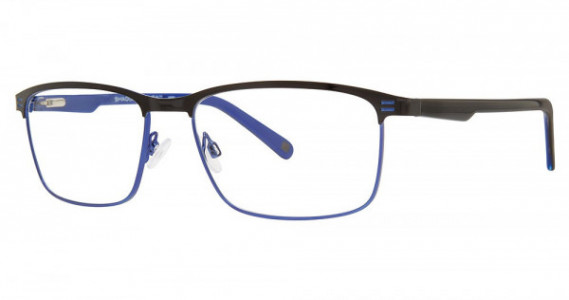 Shaquille O’Neal Shaquille O&#39;Neal 160M Eyeglasses, 172 BLACK/BLUE