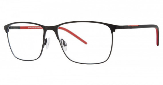 Shaquille O’Neal Shaquille O&#39;Neal 178M Eyeglasses, 021 BLACK