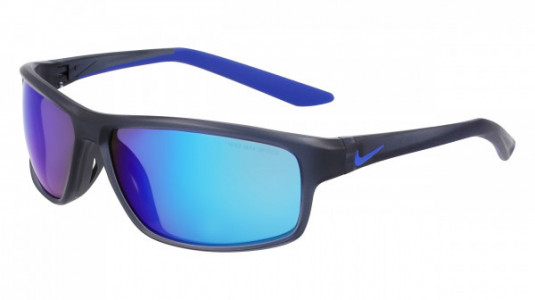 Nike NIKE RABID 22 M DV2153 Sunglasses, (021) MATTE DARK GREY/BLUE MIRROR