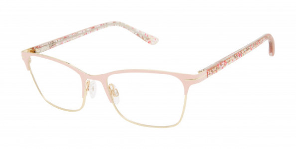 gx by Gwen Stefani GX833 Eyeglasses, Blush/Gold (BLS)