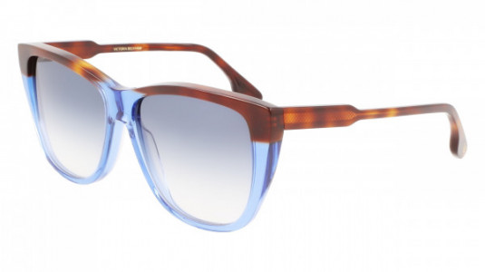 Victoria Beckham VB639S Sunglasses, (418) HAVANA BLUE