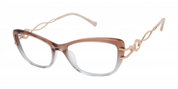 Tura R592 Eyeglasses, Brown (BRN)