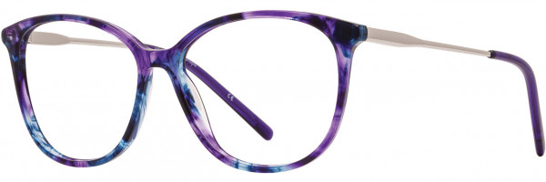 Adin Thomas Adin Thomas 552 Eyeglasses, 3 - Blue Violet Demi