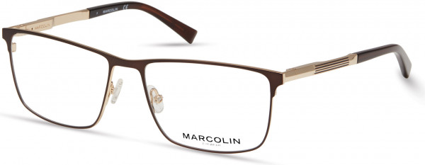 Marcolin MA3029 Eyeglasses, 049 - Matte Dark Brown