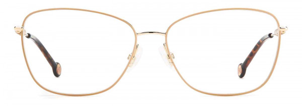 Carolina Herrera CH 0039 Eyeglasses, 0BKU GOLD NUDE