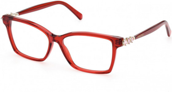 Swarovski SK5442 Eyeglasses, 066 - Shiny Red