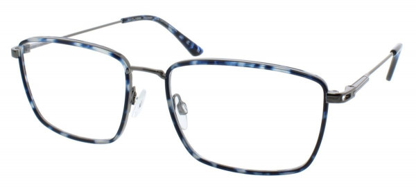 Aspire VISIONARY Eyeglasses, Blue Tortoise/gunmetal