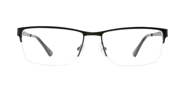 Hackett HEK 1243 Eyeglasses, 001 Black