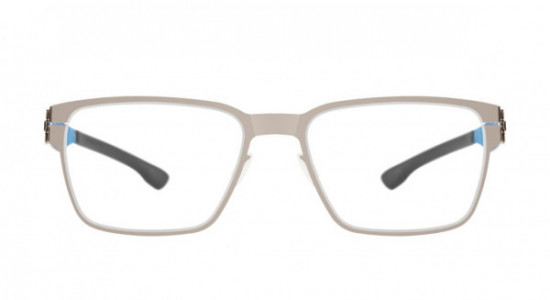 ic! berlin Oscar Eyeglasses, Shiny Graphite-Ultra Blue
