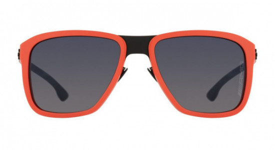 ic! berlin AMG 07 Sunglasses, Black-Orange