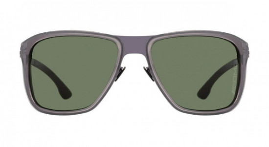 ic! berlin AMG 07 Sunglasses, Aubergine-Grey
