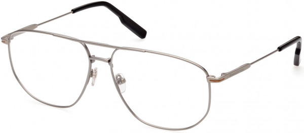 Ermenegildo Zegna EZ5242 Eyeglasses, 007 - Matte Dark Nickeltin