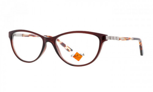 Club 54 Fay Eyeglasses, Brown