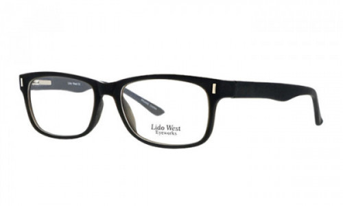 Lido West Turtle Eyeglasses, Black