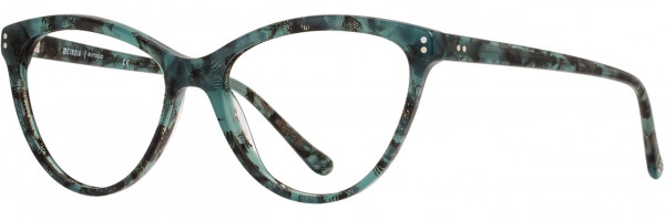 Cinzia Designs Cinzia Ophthalmic 5143 Eyeglasses, 1 - Teal Black Demi
