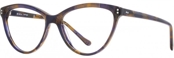 Cinzia Designs Cinzia Ophthalmic 5143 Eyeglasses, 2 - Indigo Amber Demi