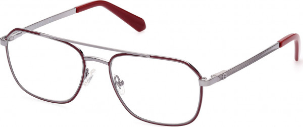 Guess GU50049 Eyeglasses, 008 - Shiny Gunmetal / Shiny Gunmetal