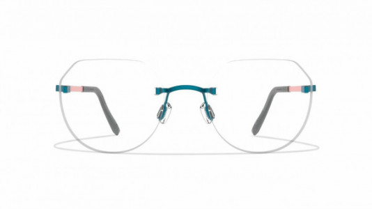 Blackfin Aero A-N [BF941] Eyeglasses, C14511452 - Green/Pink (GC/49)