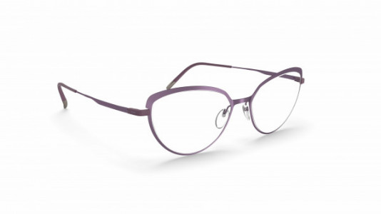 Silhouette Lite Wave Full Rim 5556 Eyeglasses, 4140 Velvet Cassis