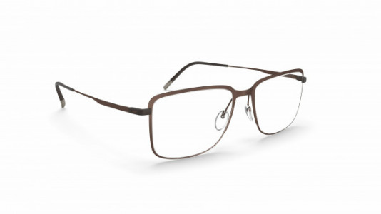 Silhouette Lite Wave Full Rim 5556 Eyeglasses, 6140 Dusky Brown