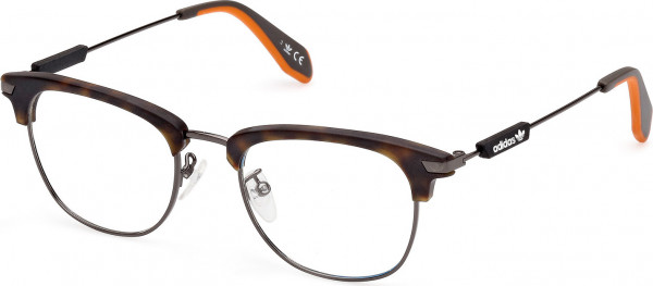 adidas Originals OR5036 Eyeglasses, 056 - Dark Havana / Shiny Gunmetal