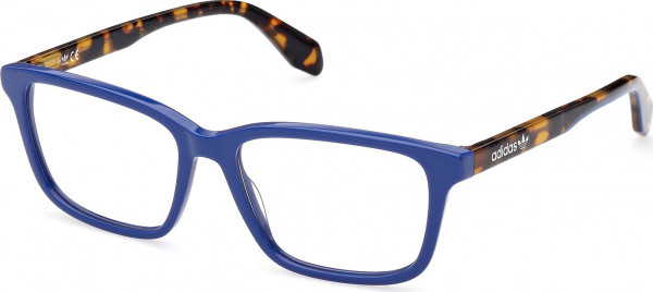 adidas Originals OR5041 Eyeglasses, 090 - Shiny Blue / Coloured Havana