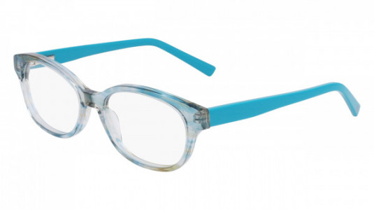 Lenton & Rusby LRK5003 Eyeglasses, (440) TEAL CRYSTAL