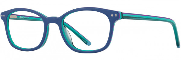 db4k Layer Cake Eyeglasses, 2 - Denim / Aqua