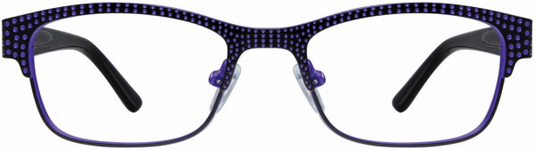 db4k Spot On Eyeglasses, 2 - Purple / Black