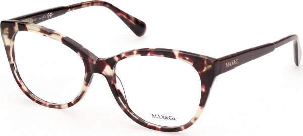 MAX&Co. MO5003 Eyeglasses, 055 - Coloured Havana / Havana/Monocolor