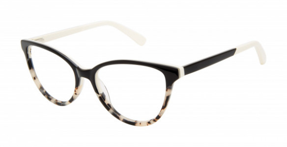 BOTANIQ BIO1005T Eyeglasses, Black/Bone (BLK)