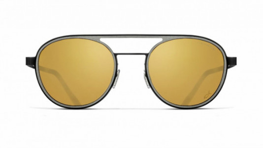 Blackfin Pebble Beach [BF979] | Blackfin Luminar Sunglasses, C1466 - Gray/Black (Polarized Mirrored Gradient Gold)