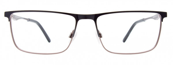 EasyClip EC616 Eyeglasses, 090 - Black & Gun