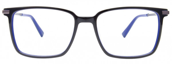 Takumi TK1206 Eyeglasses, 050 - Black & Ultramarine