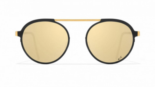 Blackfin Leven Sun [BF850] | Blackfin Black Edition Sunglasses, C1007 - Black/Yellow Gold