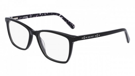 Nine West NW5205 Eyeglasses, (001) SOLID BLACK