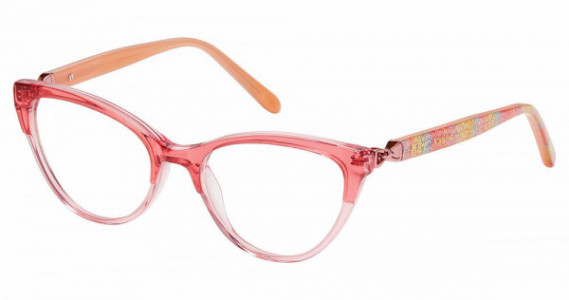 Betsey Johnson BJG BOWS Eyeglasses, multicolor