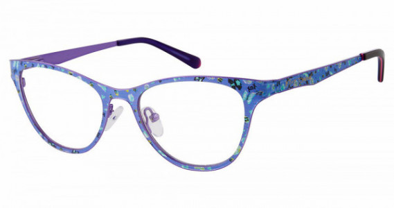 Betsey Johnson BJG CHILL Eyeglasses, purple