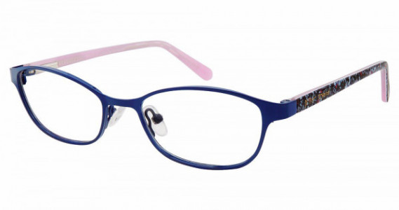 Betsey Johnson BJG SOCIAL Eyeglasses, blue