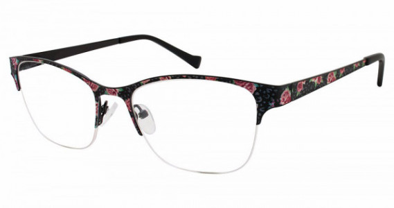 Betsey Johnson BET GYPSY ROSE Eyeglasses, black