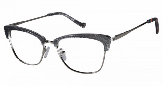 Betsey Johnson BET RAZZLE DAZZLE Eyeglasses, grey