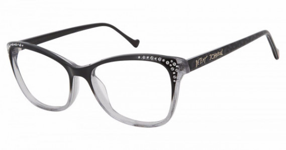 Betsey Johnson BET TRILLIONAIRE Eyeglasses, black