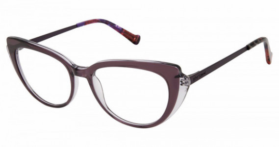 Betsey Johnson BET VIBES Eyeglasses, purple