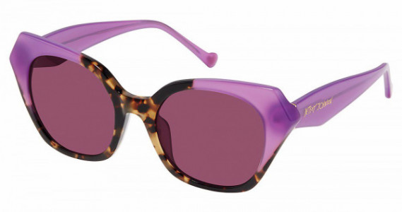 Betsey Johnson BET TIME TO SHINE Sunglasses, purple