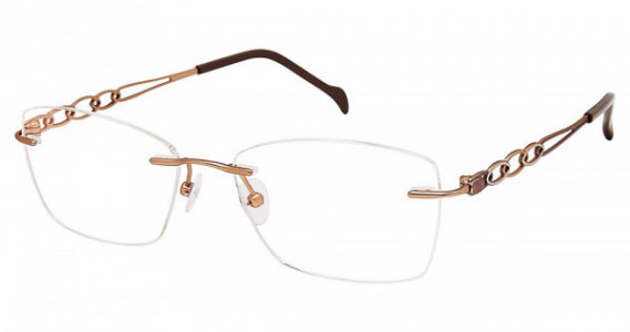 Stepper STE 96919 SI Eyeglasses, brown